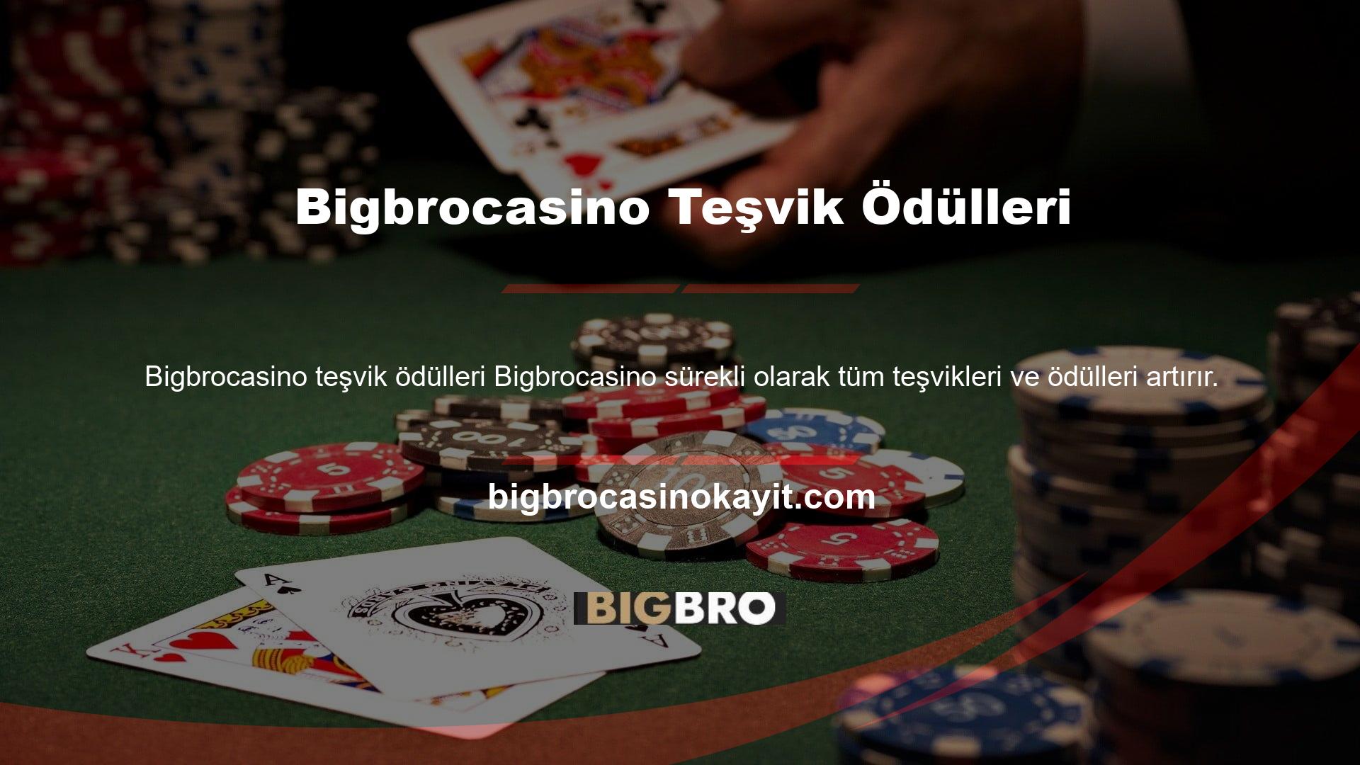 Bigbrocasino ayrıca ücretsiz günlük bonus hizmeti sunar