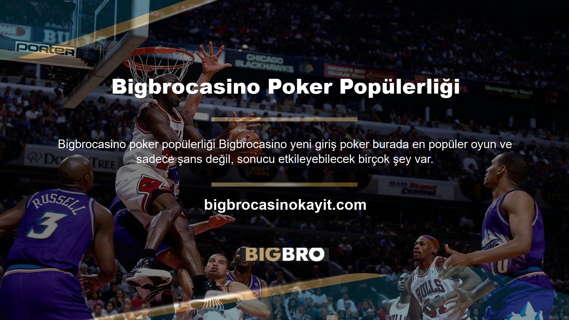 Bu nedenle, pokerde iyi bir plana sahip olmak yararlıdır