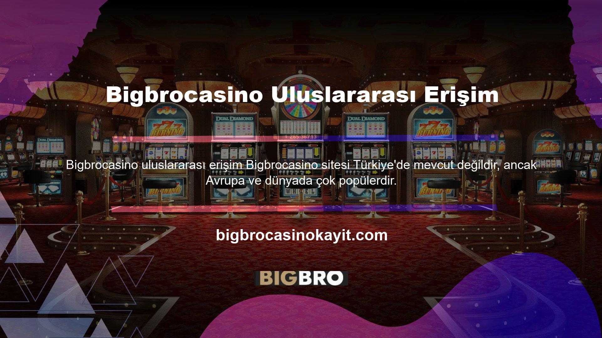 Bigbrocasino sitesi neden açık değil